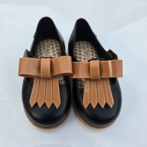 Mini Melissa‎ Unisex-Child Mini Classic Baby Ii Mary Jane Flat Size US 6